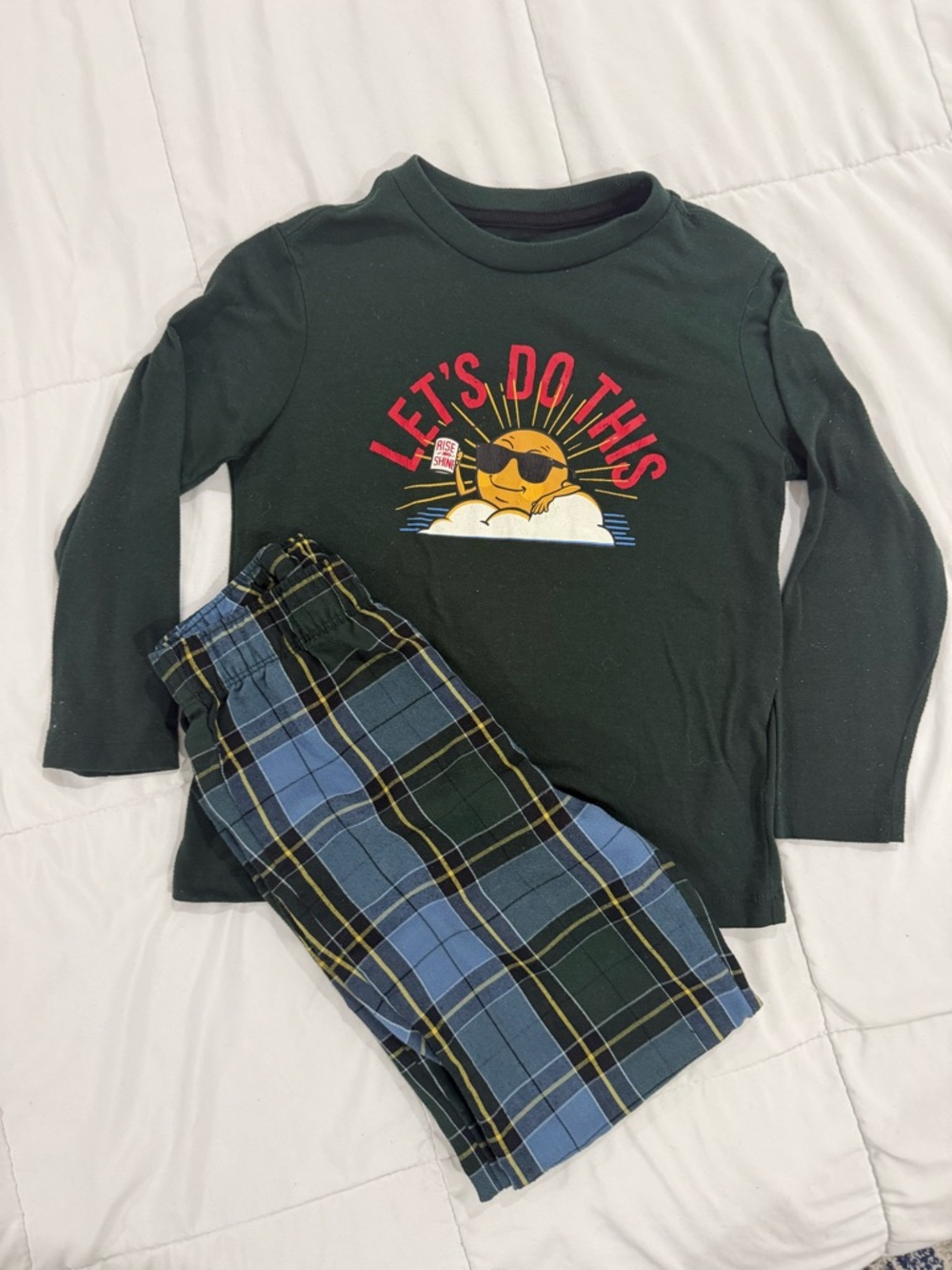 Old Navy Boys Pajama Set